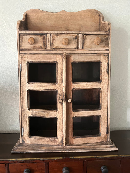 1908 Petite Artisan Apothecary Cabinet