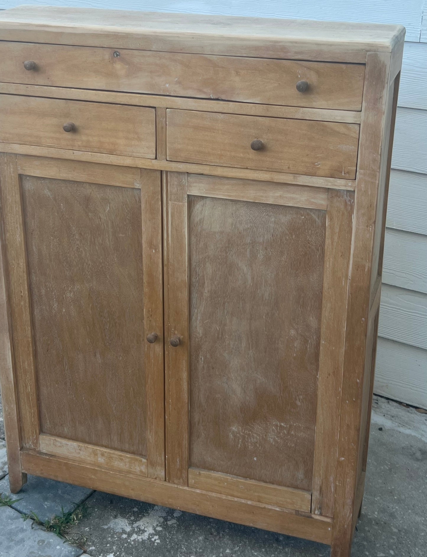 1800s French Heirloom Cupboard – Honeyed Pine