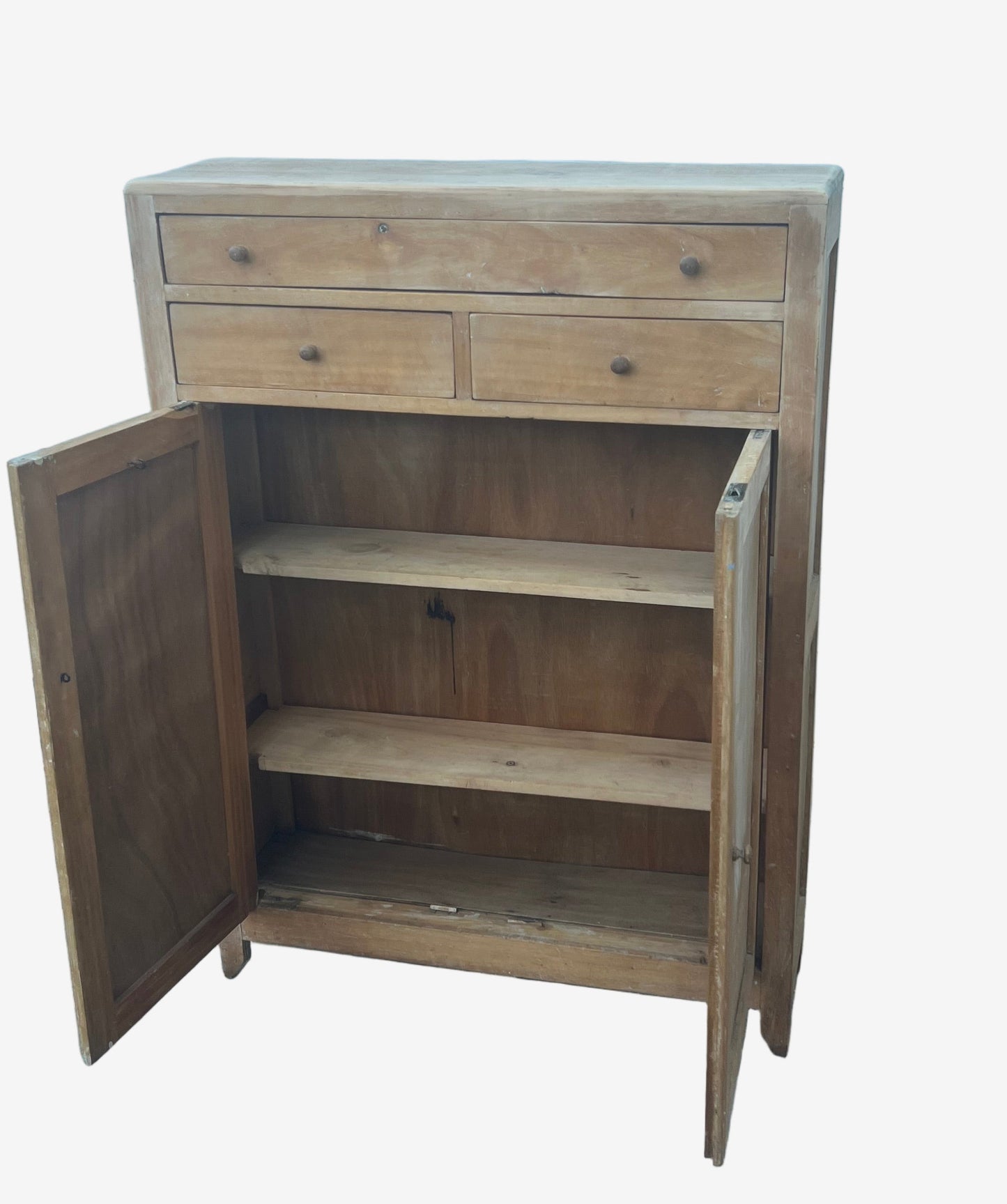 1800s French Heirloom Cupboard – Honeyed Pine