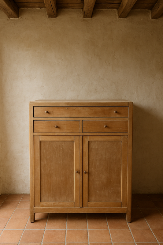 1800s French Heirloom Cupboard – Honeyed Pine